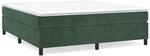 vidaXL Boxspringbett Dunkelgr&uuml;n 160x200 cm Samt1368038