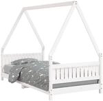 vidaXL Kinderbett Wei&szlig; 90x190 cm Massivholz Kiefer 834508