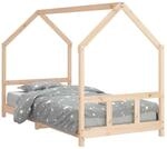 vidaXL Kinderbett 90x200 cm Massivholz Kiefer 835718