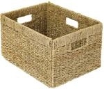 HMF 37049 Aufbewahrungskorb Korb Geflochten Seegras Billy 35 x 25 x 20 cm