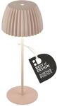 Brilo Akku-Tischleuchte Riffle Dimmbar Touch Beige