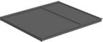 Ninka Deckelplatte Korpusbreite 450mm Korpusseitenst&auml;rke 16mm Kunststoff Dunkelgrau