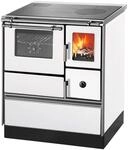 Westminster K&uuml;chenherd K76F-70 Stahl Backfach Links Wei&szlig; 7,6 kW