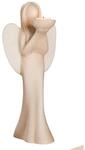 Gilde Teelichtleuchter Francis Creme 36,5 cm x 16 cm