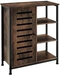 Tectake Sideboard Industrial Style Holz und Stahl 71 x 32 x 82 cm Industrial Holz
