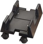 SOTECH Computerst&auml;nder PC St&auml;nder Rollbar und Verstellbar Schwarz