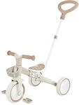 Globber Learning Trike 3in1 Plus Dreirad und Laufrad f&uuml;r Kinder 8/7 Zoll TPR-Sattel