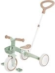 Globber Learning Trike 3in1 Plus Dreirad und Laufrad f&uuml;r Kinder 8/7 Zoll TPR-Sattel