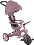 Globber Explorer Trike 4in1 Kinderwagen Dreirad und Laufrad 10/8,5 Zoll TPR-Sitz