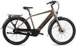 ADORE E-Citybike 27,5 Zoll Alu Cityfahrrad CX-290 Mittelmotor 75NM 15Ah Bronze