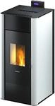 Freepoint Pelletofen Tesis Stahl Wei&szlig; 22,8 kW wasserf&uuml;hrend