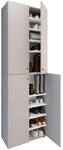 VCM Schuhschrank Lona Grau