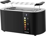 Steinborg SB-2216 XXL 4 Scheiben Toaster Touchbedienung 1500 Watt Schwarz