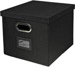 HMF 250473-02 Aufbewahrungsbox Deckel DIN A4 H&auml;ngeregister Kallax 33 x 37 x 28...