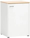 Schildmeyer Mehrzweckschrank Solea U 670 1T Wei&szlig;-Matt 95,8 cm x 60 cm x 67,1 cm