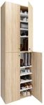 VCM Schuhschrank Lona Sonoma-Eiche