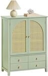 SoBuy Schuhschrank K&uuml;chenschrank Sideboard Kommode Gr&uuml;n FSB72-GR