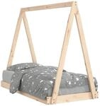 vidaXL Kinderbett 70x140 cm Massivholz Kiefer 834525