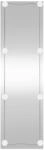 vidaXL Wandspiegel mit LED-Leuchten 30x100 cm Glas Rechteckig 3189151