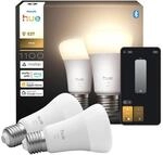 Philips Hue Leuchtmittel E27 White 2.700 K 1100,m 9,5 W 2er Set