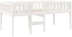 vidaXL Kinderbett ohne Matratze Wei&szlig; 90x190 cm Massivholz Kiefer 855019