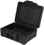HMF 250423 Feuerfeste Dokumentenbox DIN A4 Wasserdicht Geldkassette...