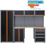 TRUTZHOLM Werkstattwand 13 Teile Modulares Werkstattschranksystem Aus Stahl Orange