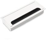 Emuca Quadrum Kabeldurchf&uuml;hrungst&uuml;llen Rechteckig 269 x 80 mm Versenkt...