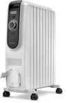 DeLonghi &Ouml;lradiator Dragon 4 - TRD50820 Wei&szlig;/Schwarz 2000W