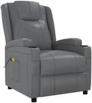 vidaXL Massagesessel Anthrazit Kunstleder Modell 5