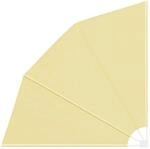 vidaXL Balkon Sichtschutz Sand 210 x 210 cm Polyester 42000938