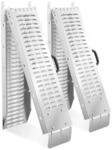 Tectake Auffahrrampen Bj&ouml;rn 2Er Set Faltbar Mit Tragegriffen 186 cm 186 x 22 50 x 4