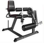 SPORTNOW Beinstrecker Stahl Grau+Schwarz 100L x 90B x 105H cm