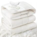 Beautissu BeauNuit WF Bettdecke 135x200cm Wei&szlig;