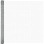 vidaXL Geschwei&szlig;ter Drahtzaun Silber 1,5 x 10 m 42004902