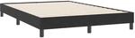 vidaXL Bettgestell Ohne Matratze Schwarz 160x220 cm Samt 4101411