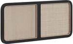 vidaXL Kopfteil mit Kopfteil Schwarz 120 x 55 x 3 cm Rattan 42011569