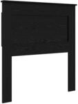 vidaXL Kopfteil mit Kopfteil Schwarz Eichen-Optik 100 cm Holzwerkstoff 887474