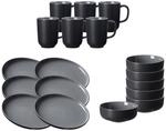 Ritzenhoff & Breker Jasper Fr&uuml;hst&uuml;cks-Set 18-teilig Schwarz