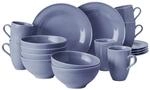 Seltmann Weiden Beat Color Glaze Fr&uuml;hst&uuml;cks-Set 18-teilig Fliederblau