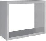 vidaXL Brennholzregal 100x40x80 cm Verzinkter Stahl 850980