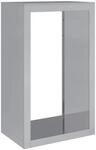 vidaXL Brennholzregal 60x40x100 cm Verzinkter Stahl 850994