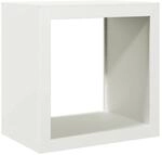 vidaXL Brennholzregal Wei&szlig; 60x40x60 cm Stahl 851004