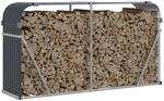 vidaXL Kaminholzunterstand Anthrazit 180x45x100 cm Verzinkter Stahl
