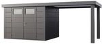 Ger&auml;tehaus Classico 3024 mit Offene Lounge L Rechts 582 cm x 238 cm Anthrazit