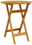 vidaXL Gartentisch Klappbar &Oslash;60x75 cm Massivholz Akazie 4004909