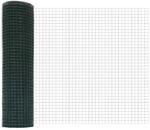 vidaXL Geschwei&szlig;ter Drahtzaun Gr&uuml;n 0,8 x 25 m 42005067