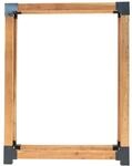 Westmann L&auml;rchenholz Kaminholzregal Michel XL FSC&reg;