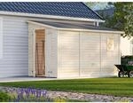 Palmako Ger&auml;tehaus Mia 332 x 165 cm Lackiert Dunkelgrau FSC&reg;