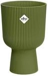 Elho Blumentopf Vibes Fold Coupe &Oslash; 14 cm Gr&uuml;n